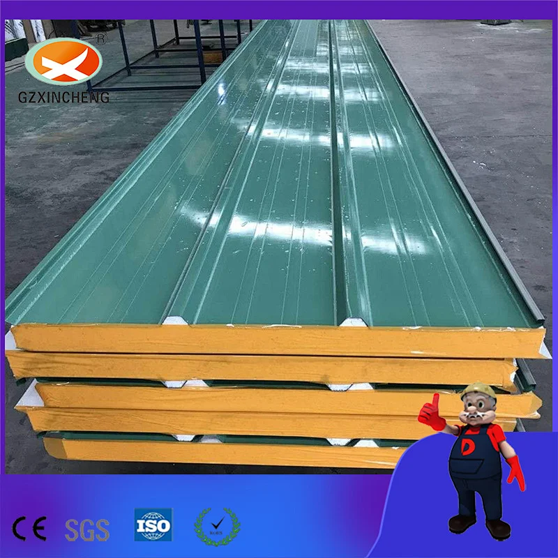 Building Materials 100mm EPS Sandwich Roof Panel Wall Panel
