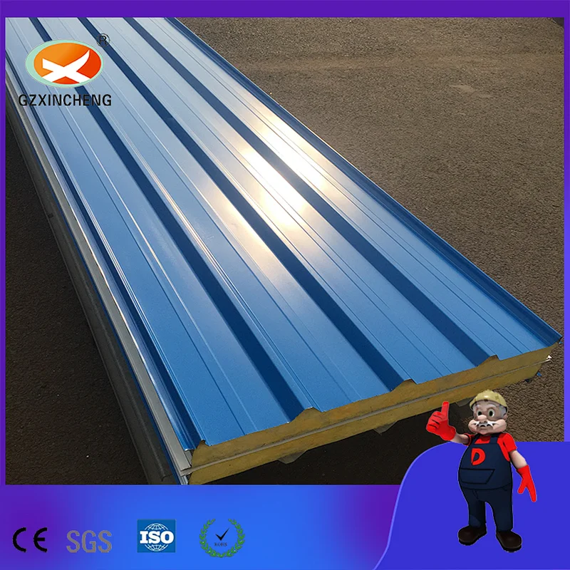 Tongue-and-Groove Glass Wool Sandwich Panel