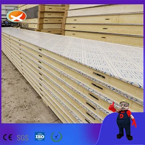 Fruit Cold Room Freezer  PU Foam Polyurethane Roof Sandwich Panel