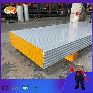 Panel sándwich de vidrio y magnesio