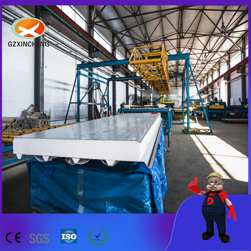 Perpainted Steel Metal Insulated Foam EPS Sandwich Panel