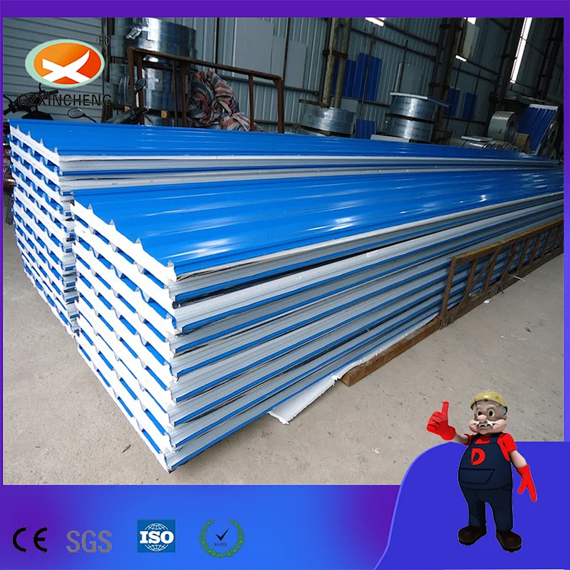 EPS Insulated Steel Roof/Wall Sandwich Panels