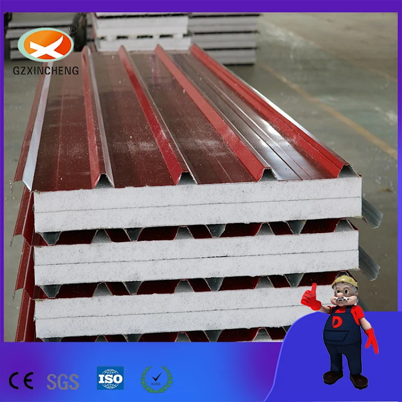 75mm Thickness EPS Roof and Wall Sandwich Panel