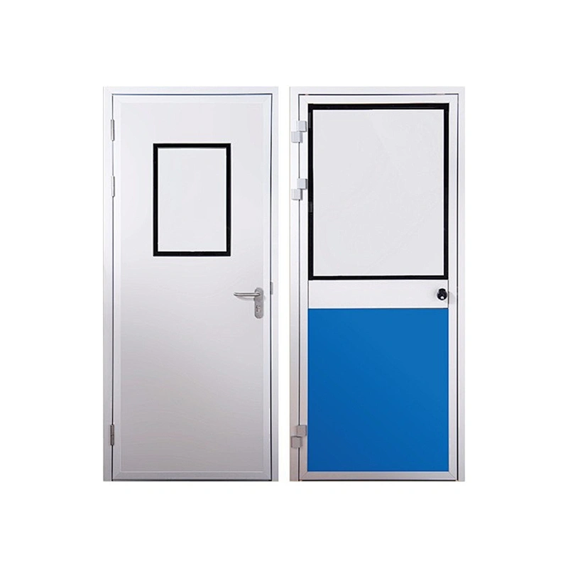 الأبواب النظيفة الفولاذ المقاوم للصدأ الطبية للمستشفى