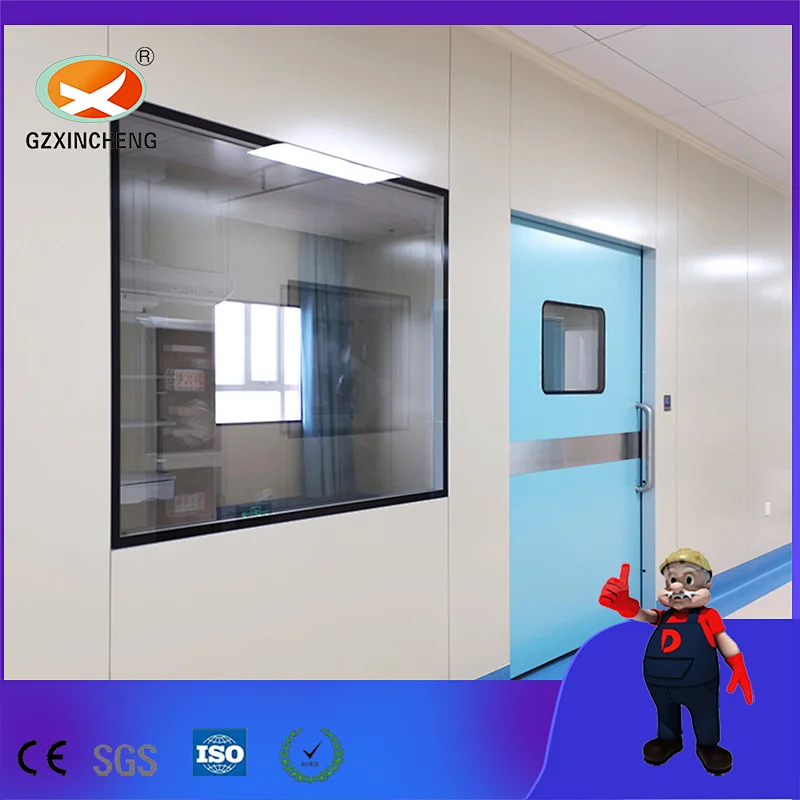 Cleanroom Door and Clean Window for Hospital Operation