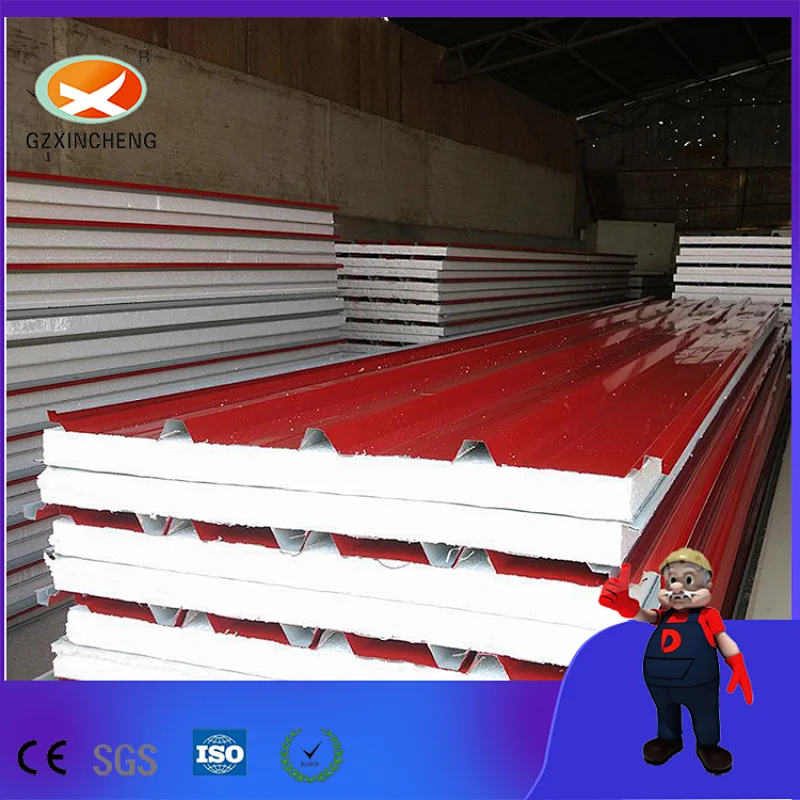 EPS Sandwich Panel Insulated Steel Roofing