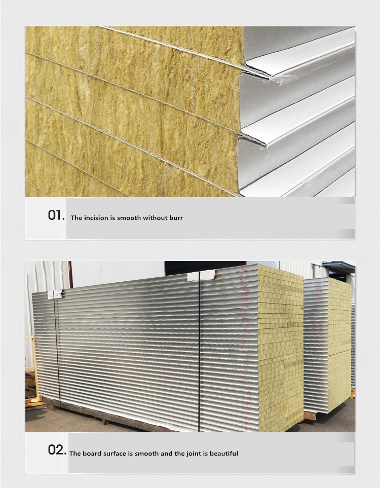 Mineral Wool Composite Rock Wool Insulation Panel