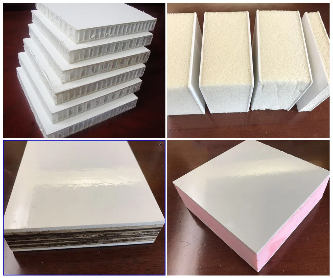 Composites Fiberglass Plastic PP Honeycomb Sandwich Panel for Side Wall/Prefab House/Truck Box