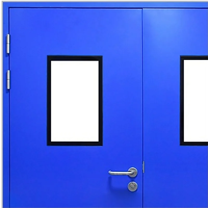 GMP Double Open Swing Clean Room Doors for ICU