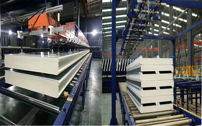heat insulation PUR sandwich panel