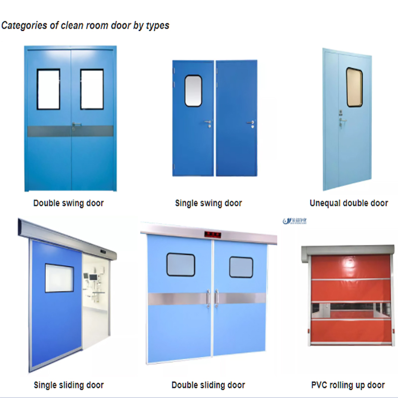 stainless steel clean room door