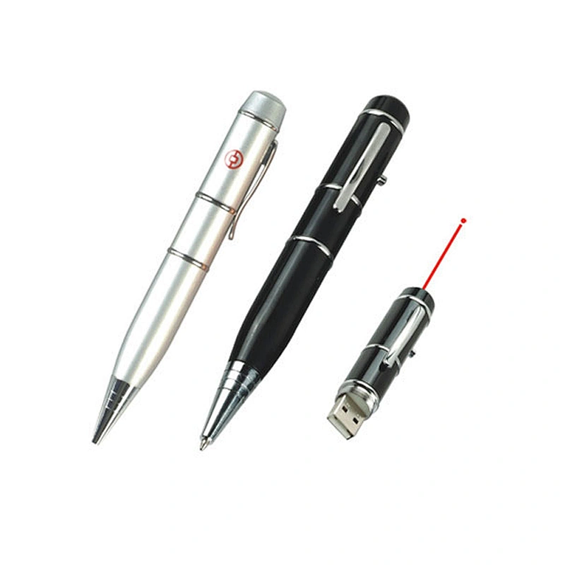Three Pin Laser USB Pen Flash Memory Pen USB Flash 2.0 8GB