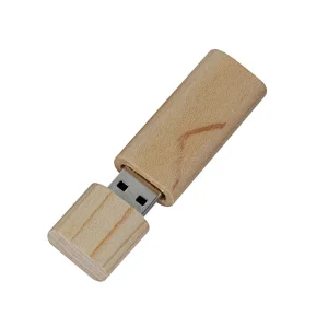 Hot selling wooden custom pendrive stick 8GB 16GB 32GB mini bulk USB flash drive with keyring