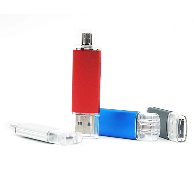 Colorfull OTG USB Flash Memory Stick Thumb Drive Micro USB OTG Pen Drive for Xiaomi Smartphone