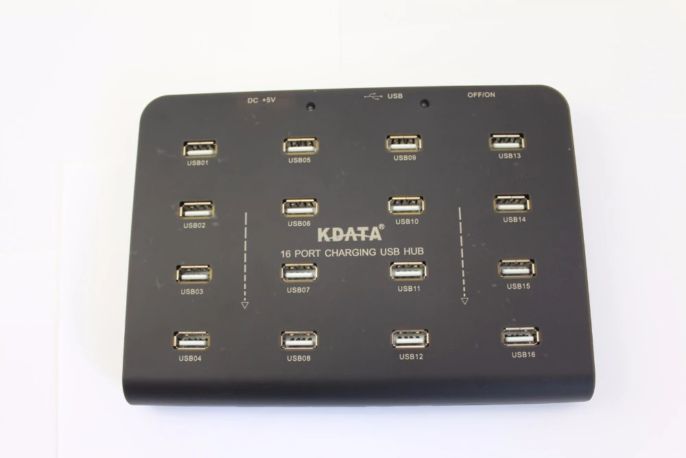 High Speed Top Quality Charging USB HUB 16 Port 2.0 for Bulk Production