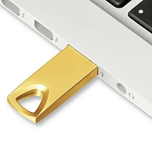 Stylish OEM Metal Mini USB Flash Drive 4GB 8GB 16GB Bulk Cheap Custom Pendrive with Logo Printing