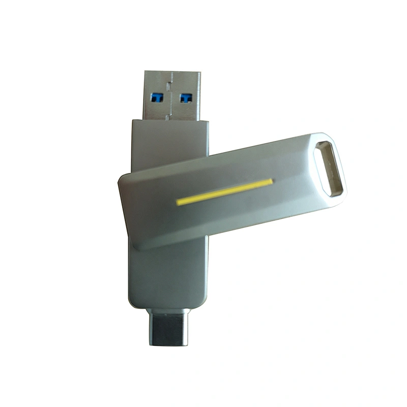 New Arrival High Speed Big Capacity Multifuction Metal Type-C USB3.0 Flash Drive 256GB
