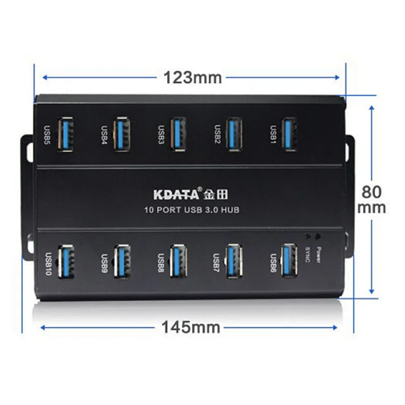10 Port USB3.0 HUB