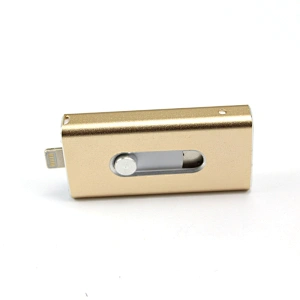 Wholesale External Smartphone 3 in 1 OTG USB Flash Drive 32GB