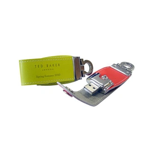 Leather Swivel USB Flash Drive
