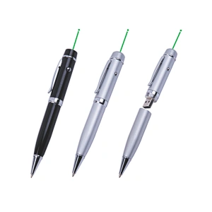 Two Pin Laser USB Pen OEM Flash Disk
