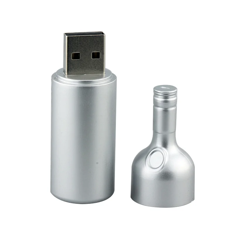 Wine Bottle Shape USB Flash Drive