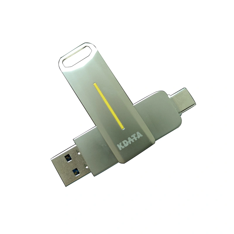 New Arrival High Speed Big Capacity Multifuction Metal Type-C USB3.0 Flash Drive 256GB