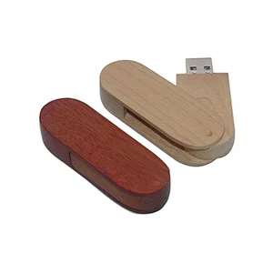 Best Wedding Gift 1GB Bulk Wood Swivel USB 2.0 Stick USB Flash Drive