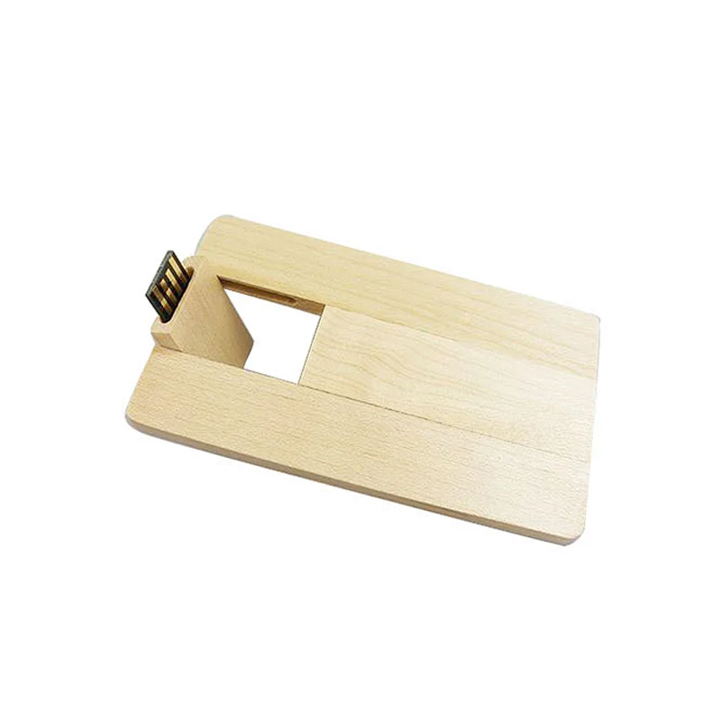 Wood Card USB Flash Disk