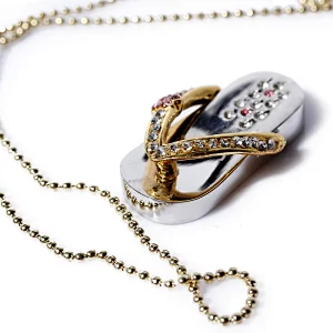Slipper Shape OEM Jewelry USB 2.0 Flash Stick 16GB