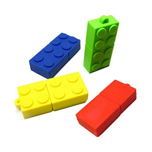 8 Points Toy Bricks Shape USB Flash Drive