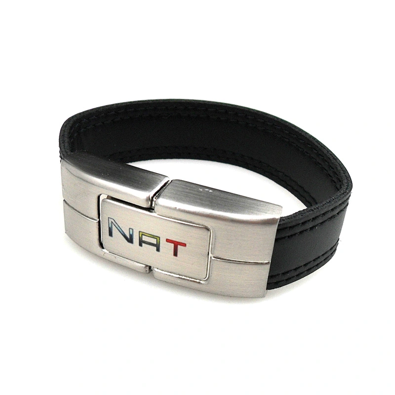 Leather Wristband/Bracelet USB Flash Drive