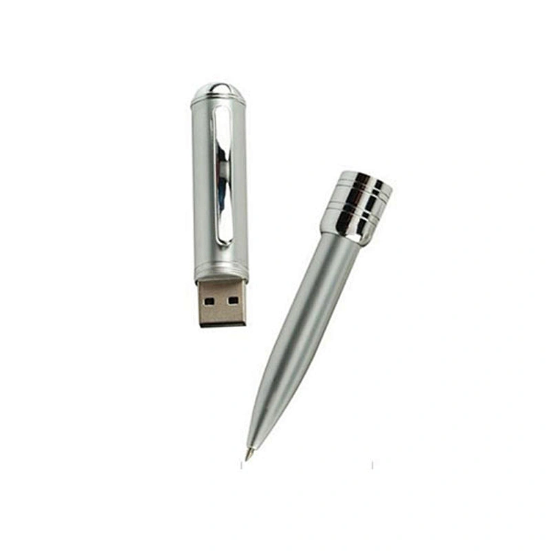 Silver Pen USB Flash Drive