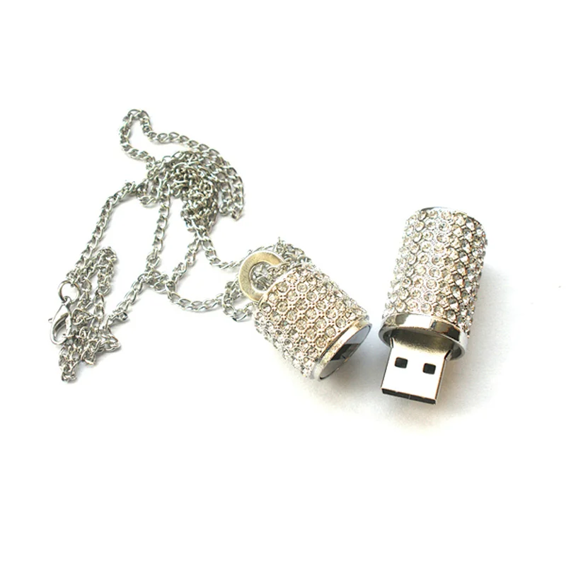 ​​​​​​​Cylinder Jewelry USB Drive 16GB
