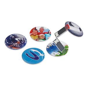 Circle Card USB Flash Drive