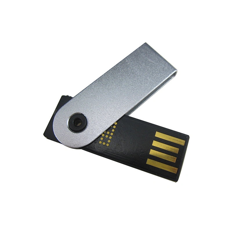 Metal Swivel Mini USB Disk