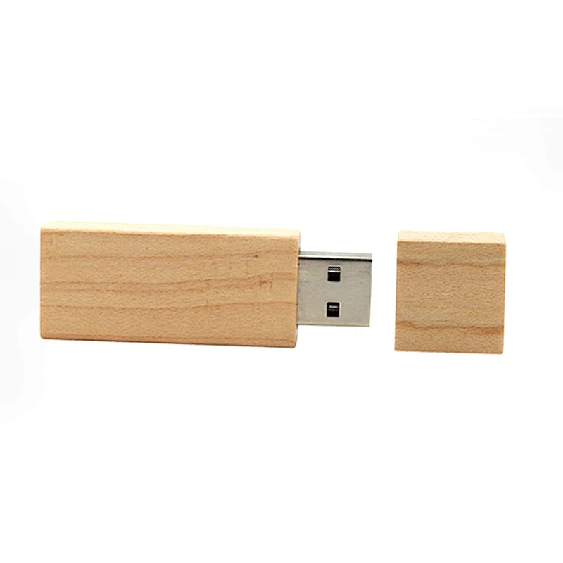 Rectangle Wood USB Flash Drive