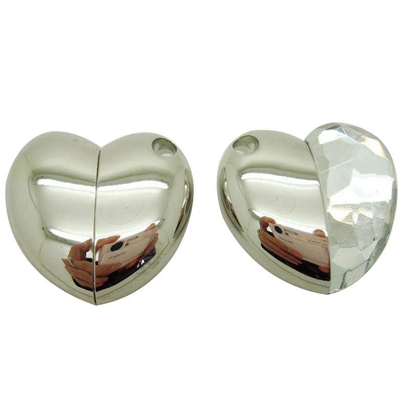 Heart Crystal Jewelry USB Disk