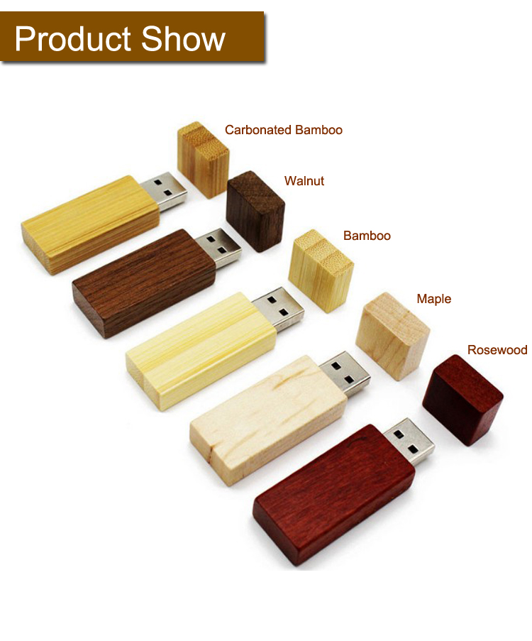 Wooden USB Flash Stick 32GB