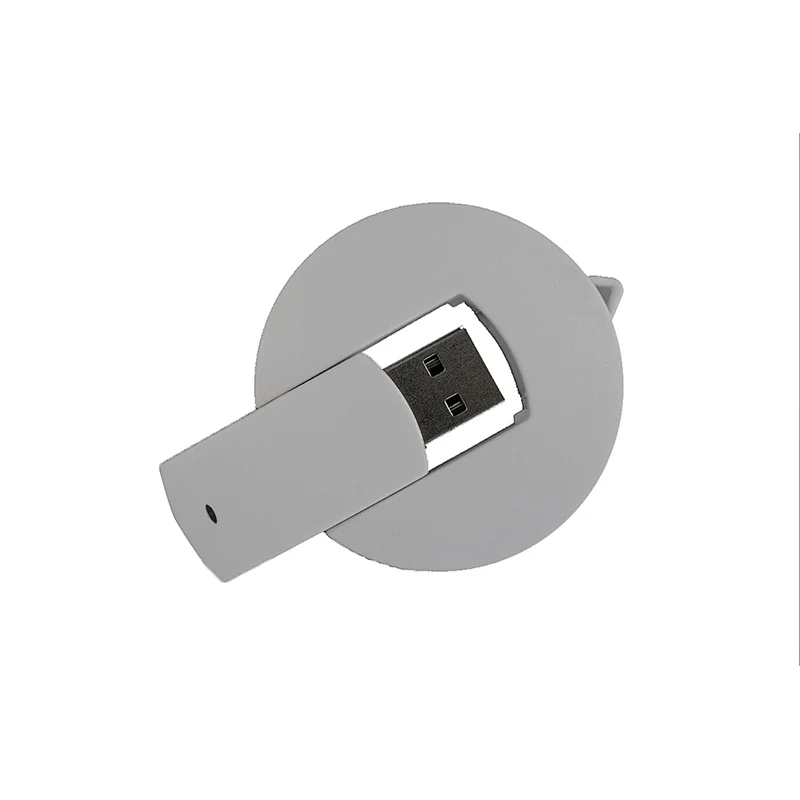 ​​​​​​​Circle Swivel USB Flash Disc Thumb USB Flash Memory