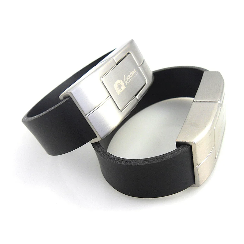 Leather Wristband/Bracelet USB Flash Drive