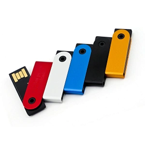 Metal Swivel Mini USB Disk