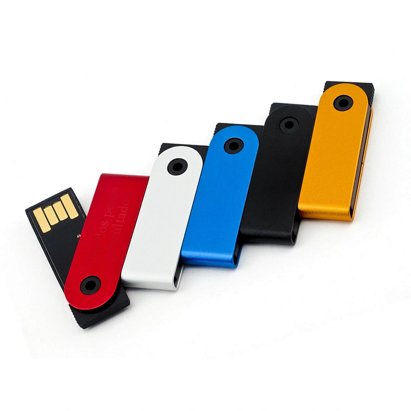 Metal Swivel Mini USB Disk