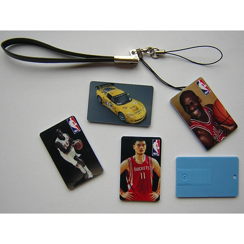 Keychain Credit Card USB 2.0 Drives Stick 8GB