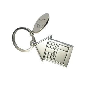 Metal House Shape USB Flash Drive