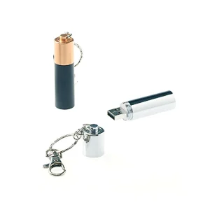 Metal Battery Shape USB Flash Drive