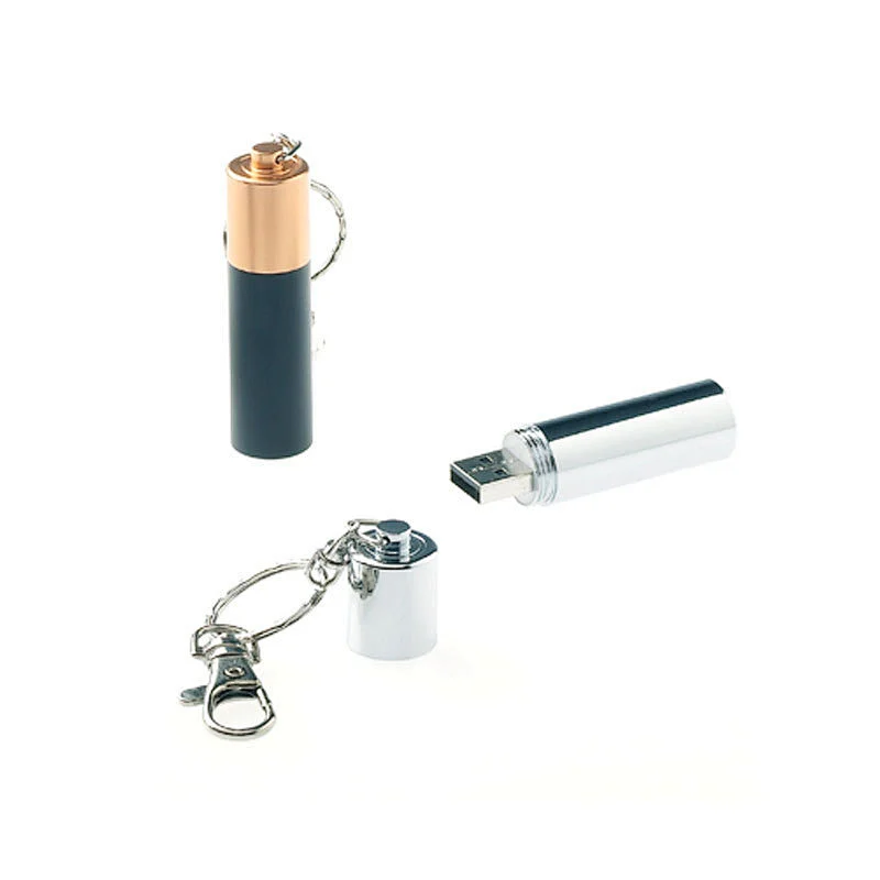 Metal Battery Shape USB Flash Drive