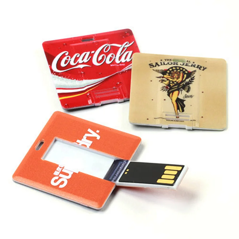 Square Card USB Flash Drive