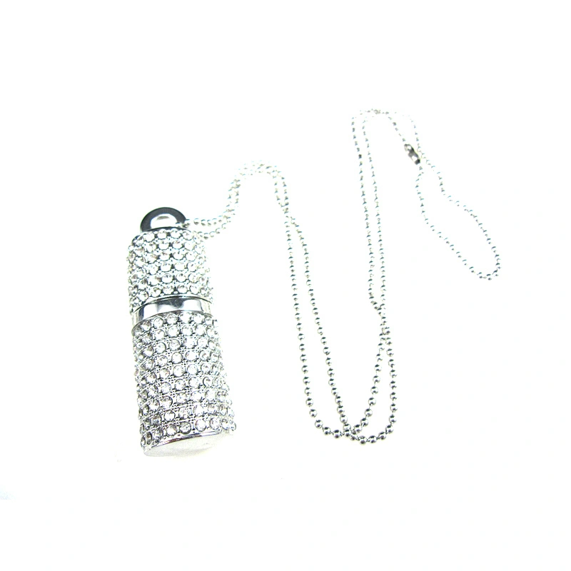 ​​​​​​​Cylinder Jewelry USB Drive 16GB
