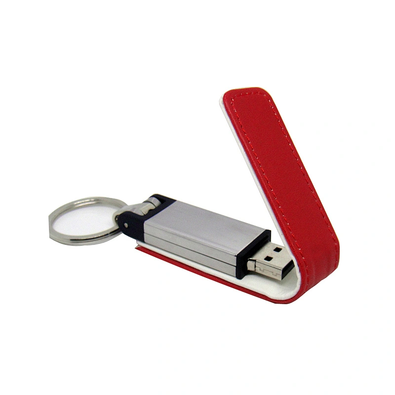Leather Swivel USB Disk